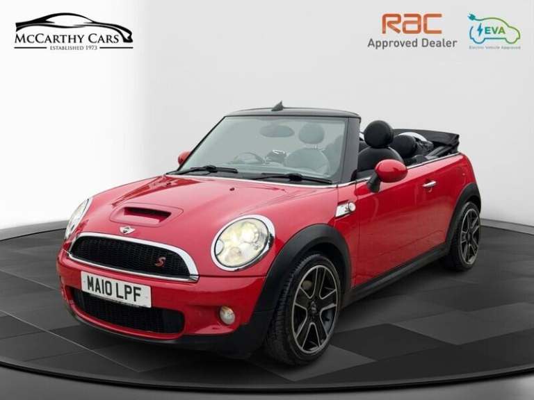 2010 MINI Convertible Cooper S Convertible Petrol Manual