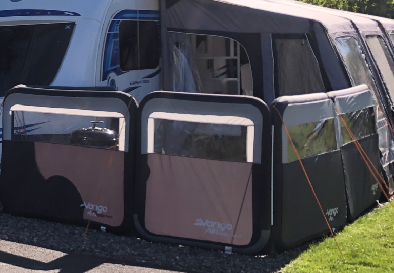 Vango Air Modular windbreak. 4 panels plus gate. Good condition