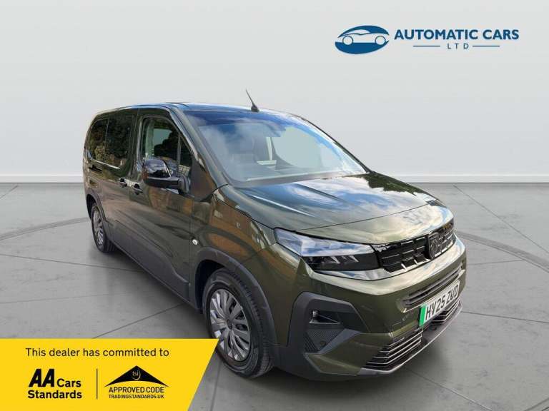 2025 Peugeot Rifter 100kW Allure Long 52kWh 5dr Auto [7 Seat] MPV ELECTRIC Automatic