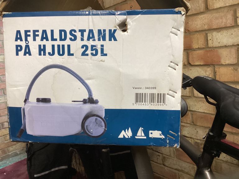 25L waste unit for motorhome,caravan,boat