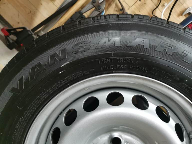 Vw steel wheels and tyres