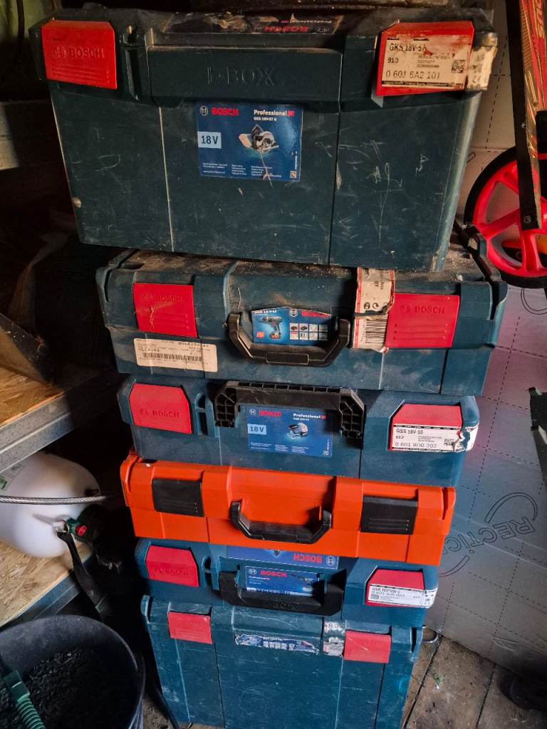 Bosch L-Boxx tool boxes