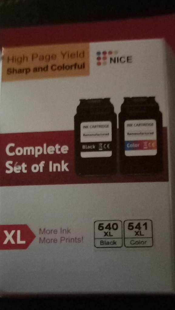 NICE 640XL 641XL Black & Colour Ink Cartridges - New