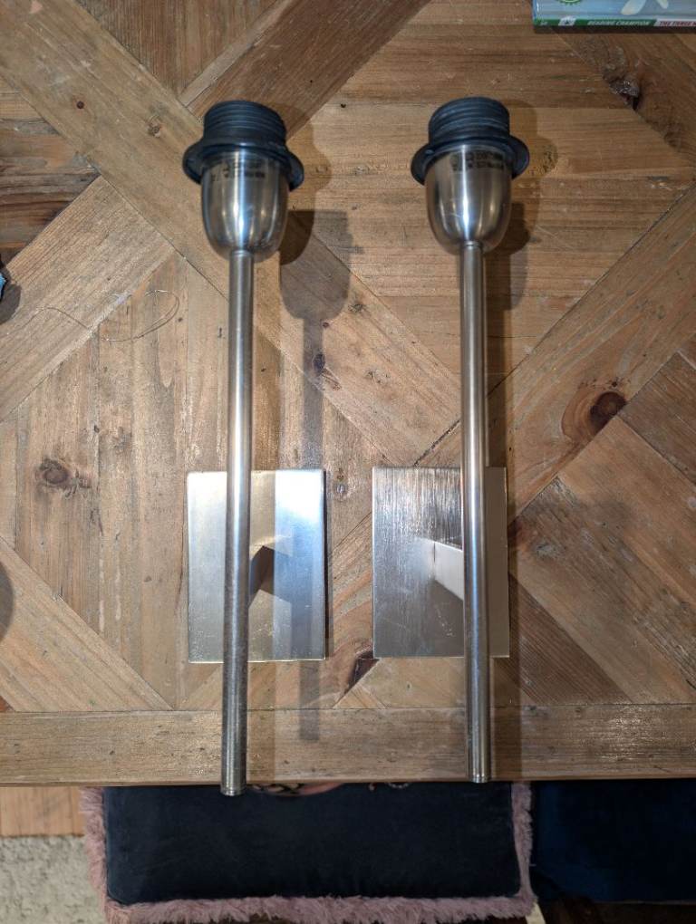 Two Astro Lloyd Polished Chrome Wall Light 