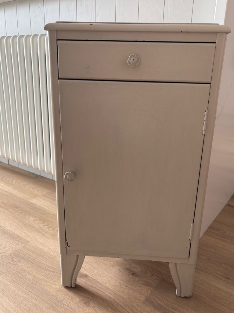 Vintage Retro LEBUS Furniture Bedside Cabinet Lamp Stand Cupboard