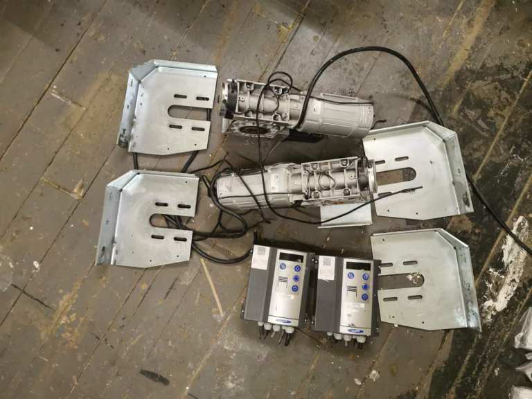 image for Novoferm Industrial Door Motors – 2 Complete Sets – Used