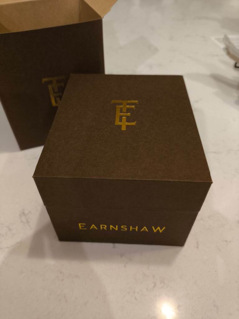 Gents, mens, automatic skeleton watch, new in box