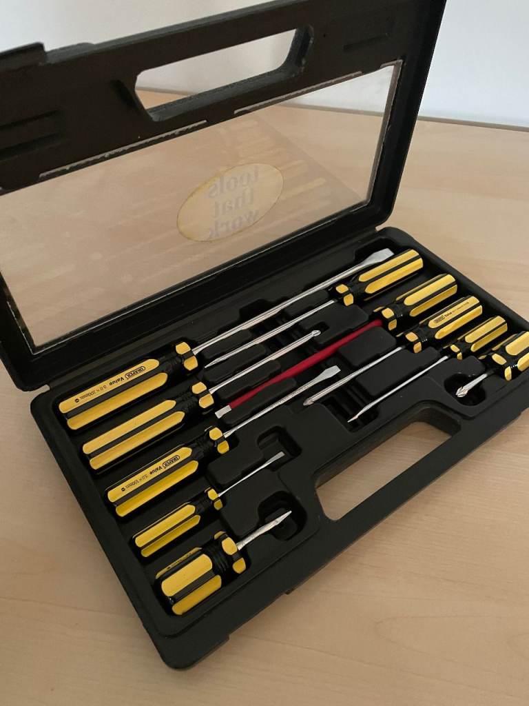 Draper 10-piece Screwdriver Set with Insulated Electrician's Tool