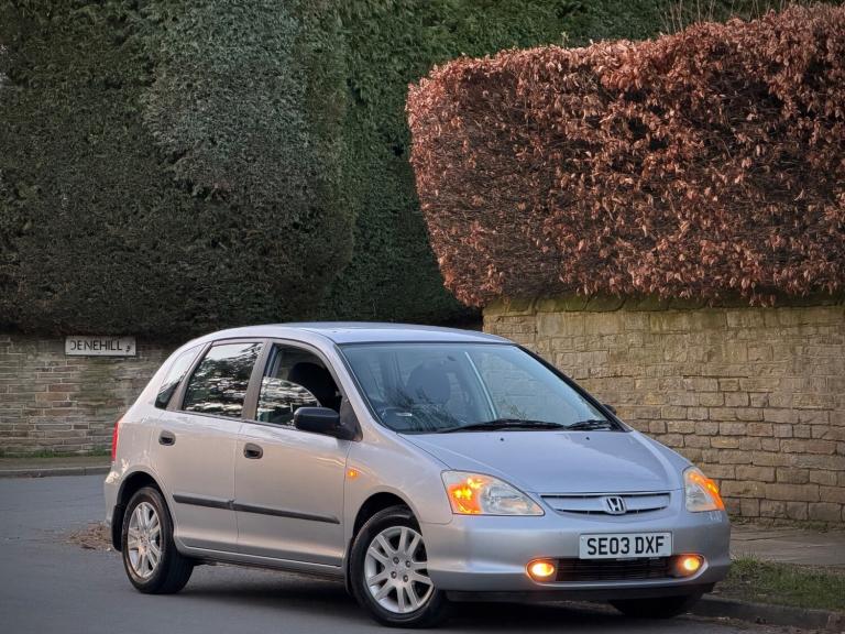 HONDA CIVIC 1.6i INSPIRE S AUTOMATIC 5DR + GEN 19K MILES + VGD SHSTRY + IMMACULT