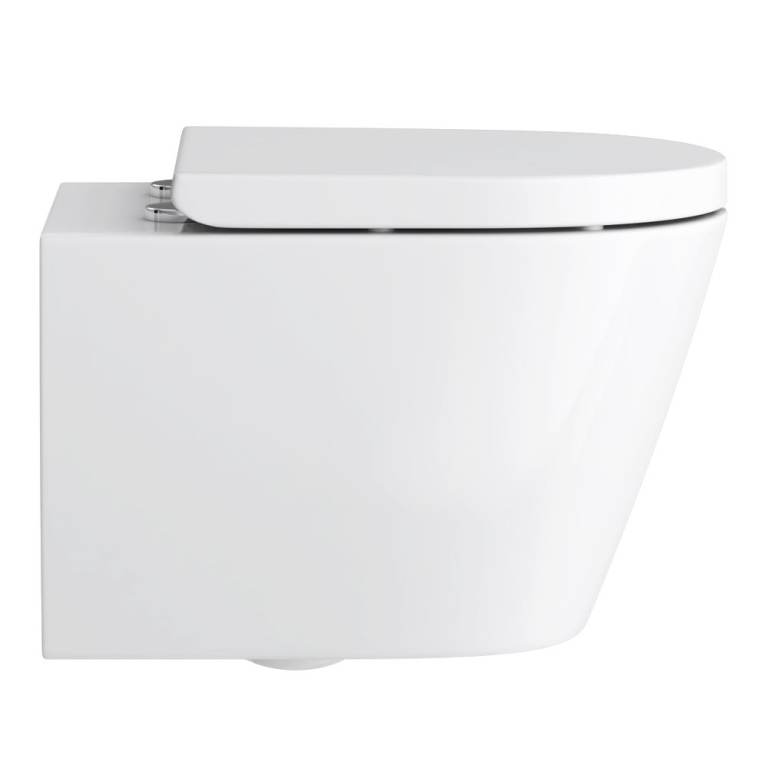 Arezzo Rimless Wall Hung toilet including seat
