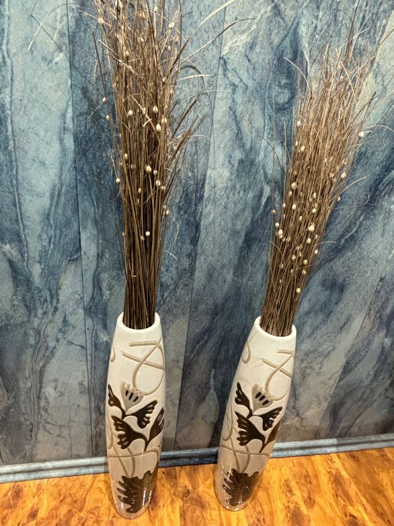 Pair of decorative vases 