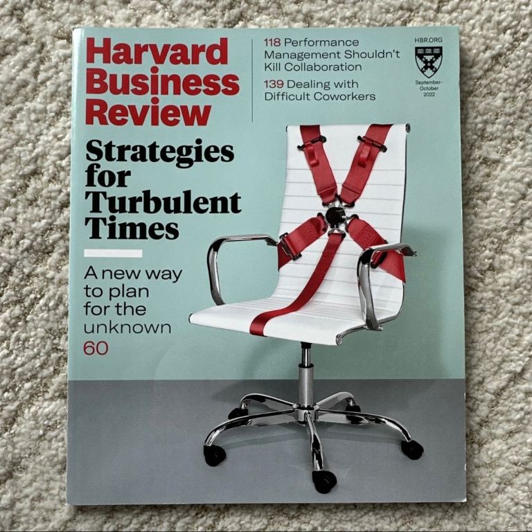 Harvard Business Review Sep–Oct 2022 English Business & Economy: Turbulent Times
