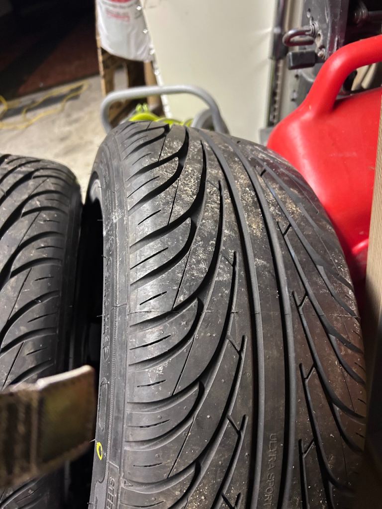 Brand new tyres 195/45/15