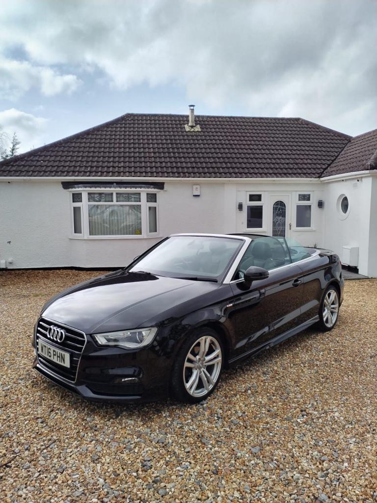 2016 Audi A3 Cabriolet 1.4 TFSI CoD S line Convertible 2dr Petrol S Tronic Euro