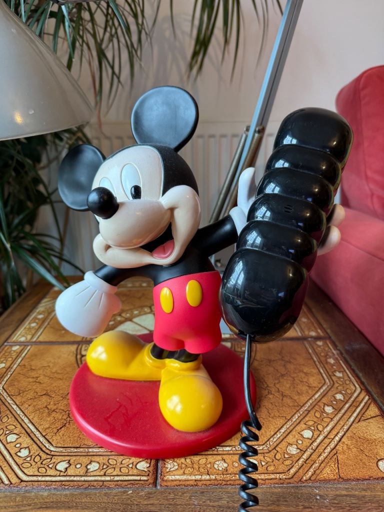 Mickey Mouse landline. 
