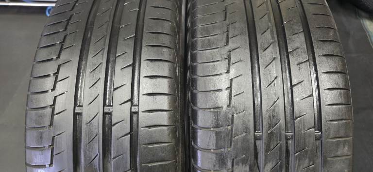 215 55 18  2 x tyres Continental Premium Contact 6