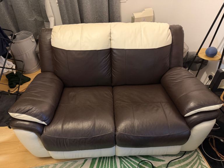 2 Seater Leather Sofa