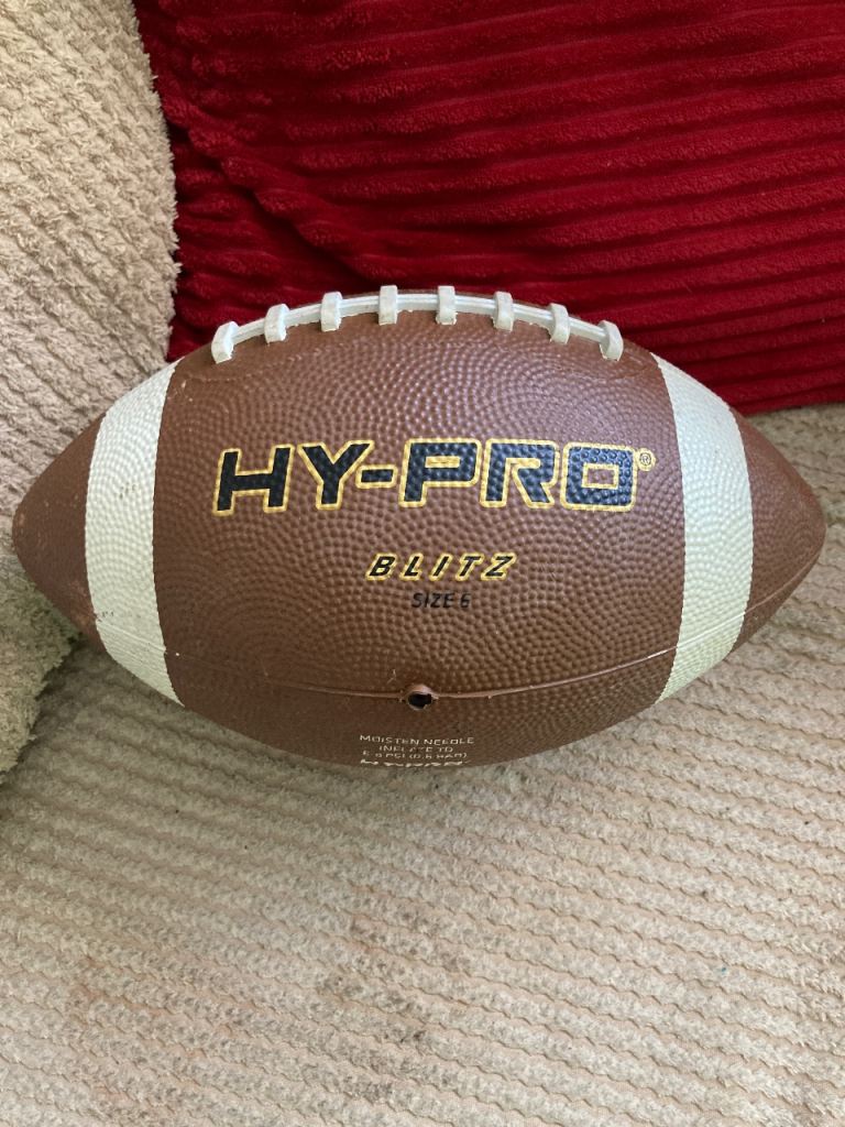 NOW REDUCED TO £3 - SIZE 6 AMERICAN FOOTBALL