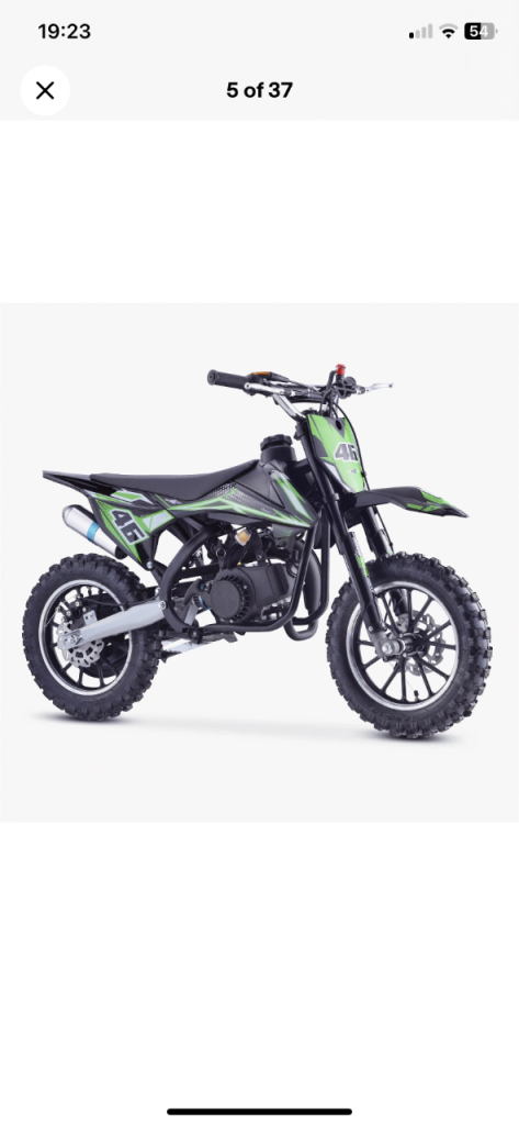 Petrol dirt bike scrambler pit bike 