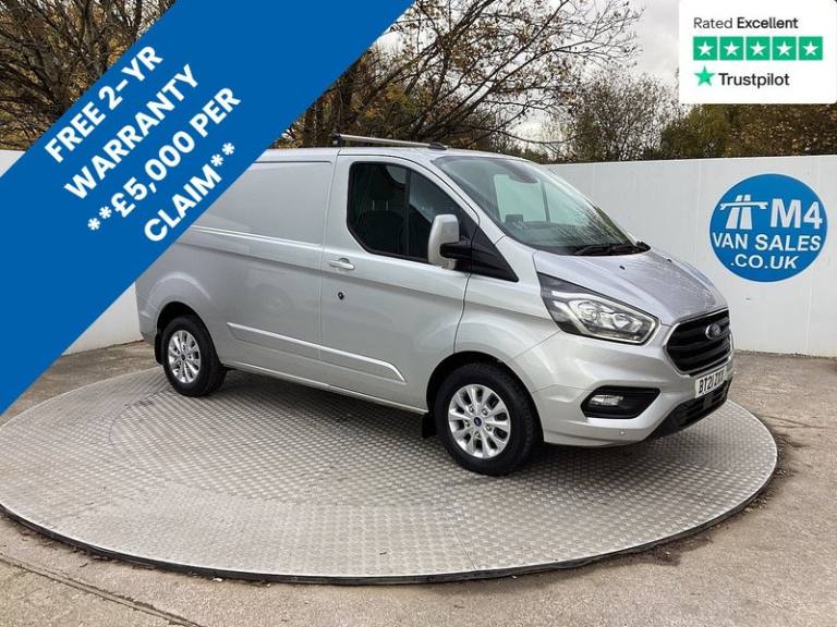 2021 Ford Transit Custom 300 EcoBlue Limited SWB L/R A/C Euro 6 New Wet Belt SWB Panel Van Diesel...