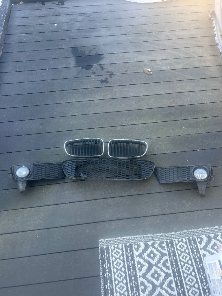 BMW GRILL and Fog lights
