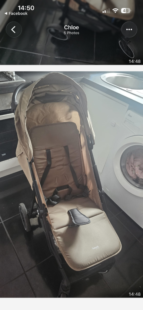 Hauck stay and shop pushchair