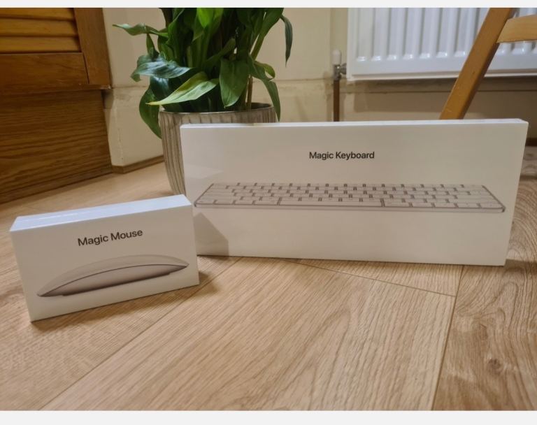 Seal packed Magic Mouse and Magic key board