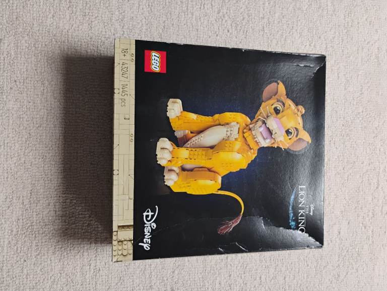 Used LEGO Disney Lion King Simba Set 43247