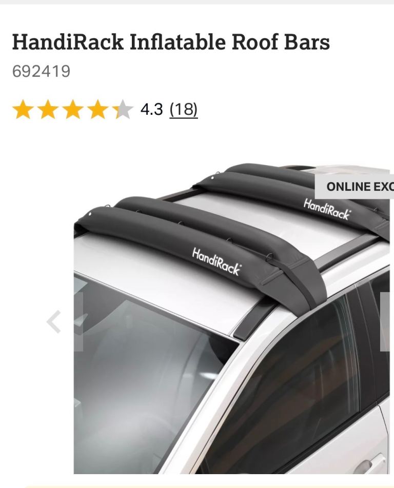 Handirack Inflatable Roof Bars