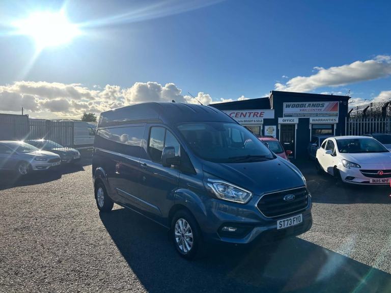 2023 ON 73 PLATE FORD TRANSIT CUSTOM 300 LIMITED TDCI 130 LWB HITOP ULEZ FREE 
