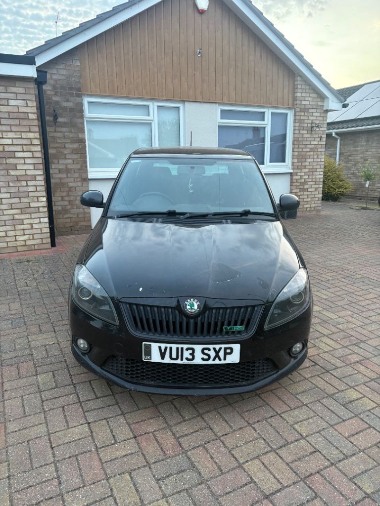 Skoda, FABIA, vRS, S2000, Black, 2013