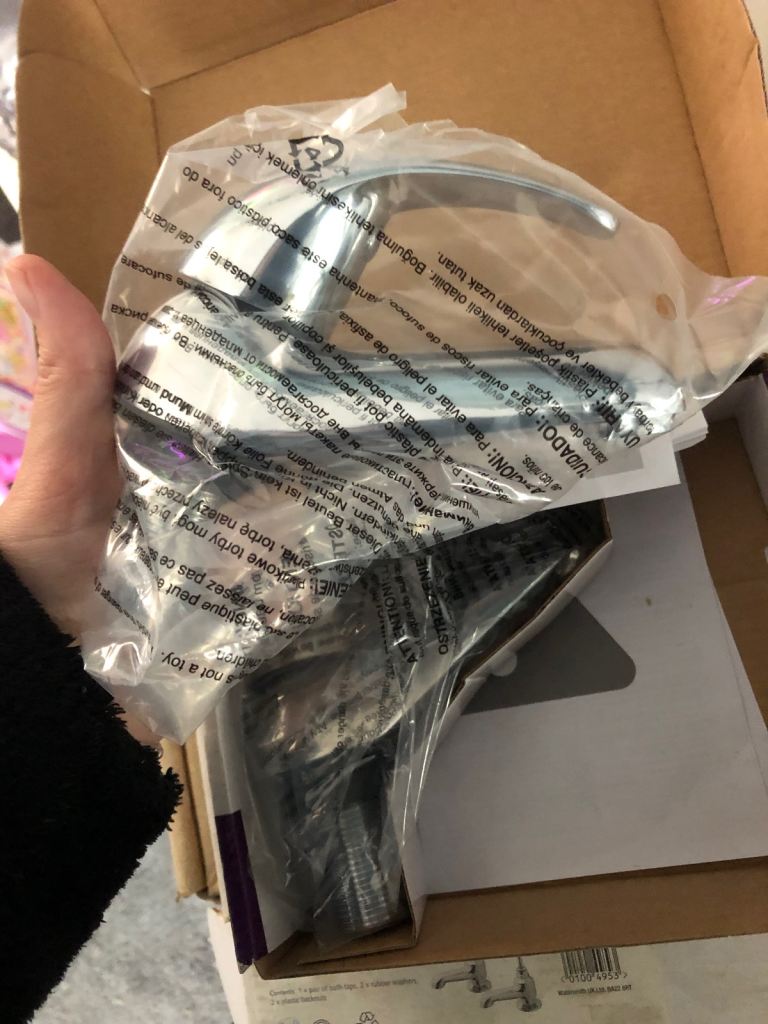 3 different taps - basic - Edwardian - waterfall sink or bath taps