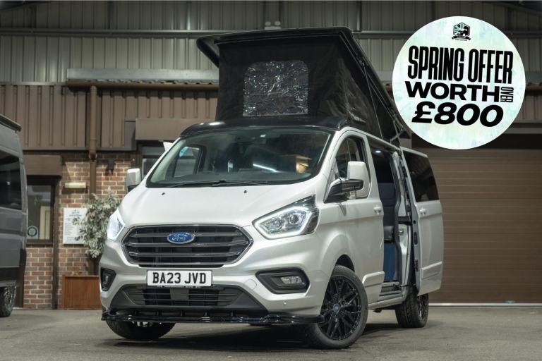 Ford Transit Custom 300 Limited 4 Berth Campervan in Silver