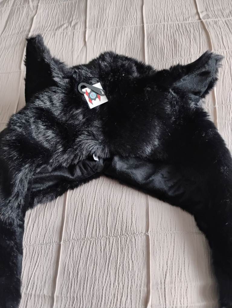 image for Ladies 3 in 1 hat,scarf hand pockets