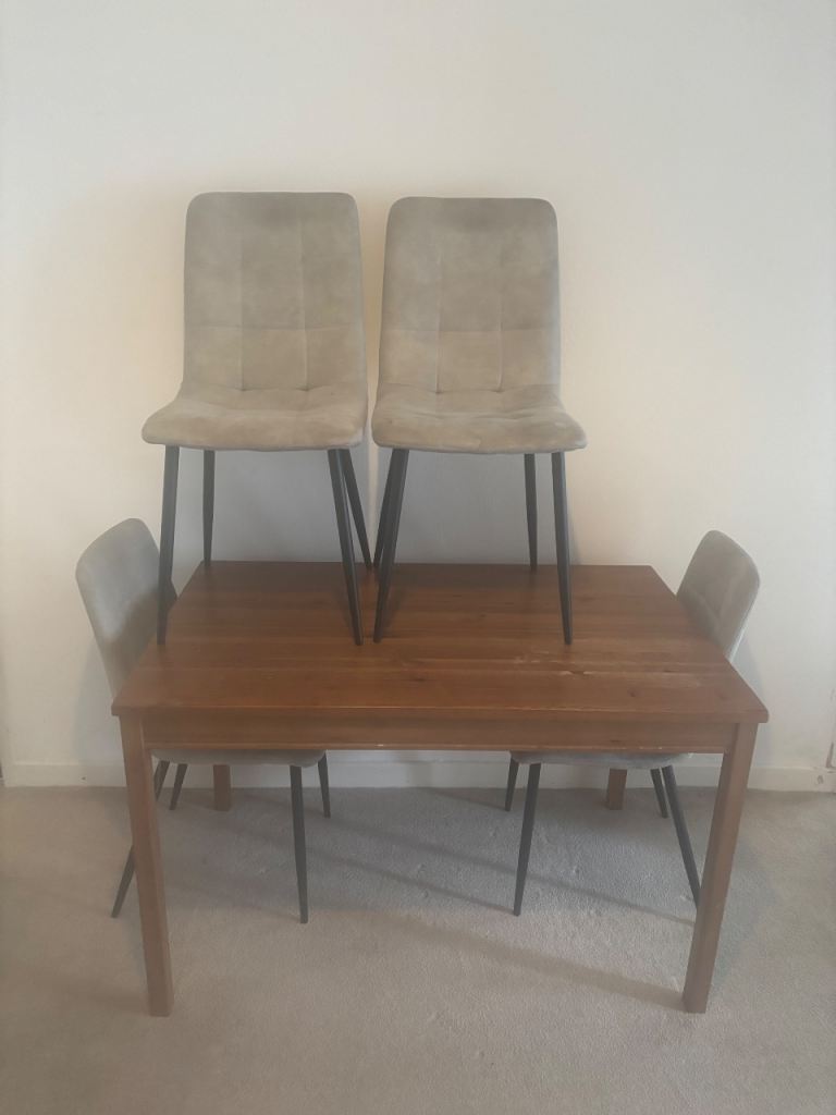 Free Dining Table and Chairs 