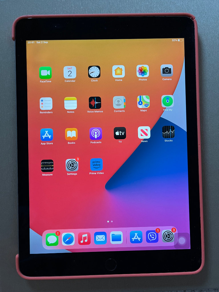 iPad Pro 9.7 inch with original Apple case