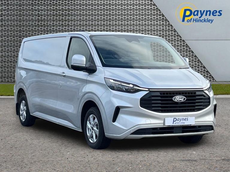2024 Ford Transit Custom 280 L2 H1 Limited 2.0L 136ps 6 Spd Moondust Silver AC 