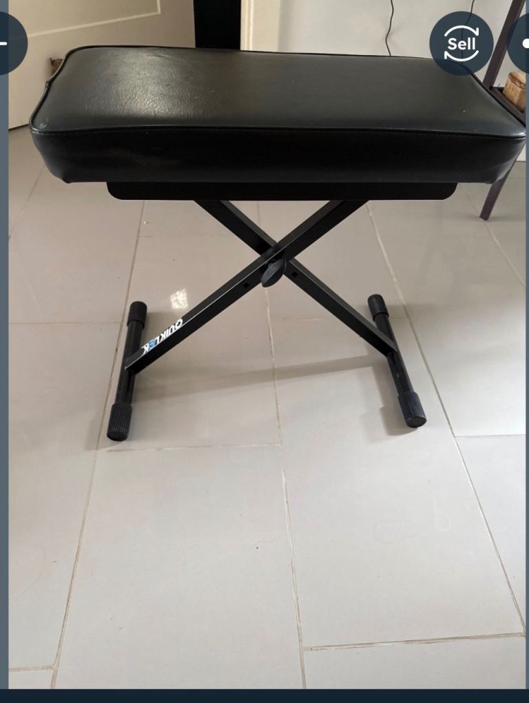 Quicklok musical Keyboard Seat/Stool. 