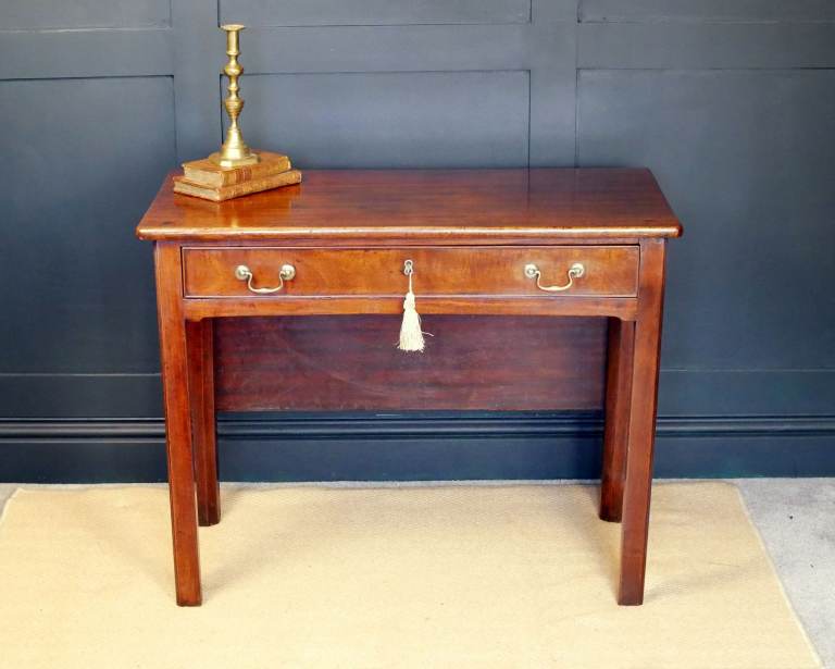 Antique vintage Georgian Console Hall Side Tea Table