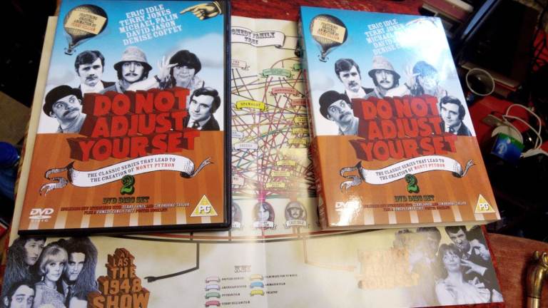 DO NOT ADJUST YOUR SET NEW WITH POSTER 2 DVD SLIPCASE