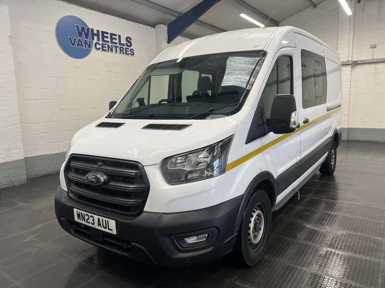 Ford Transit 2.0 350 EcoBlue Leader Crew Van Double Cab 6dr Diesel Manual FWD L3 H2 Euro Welfare ...