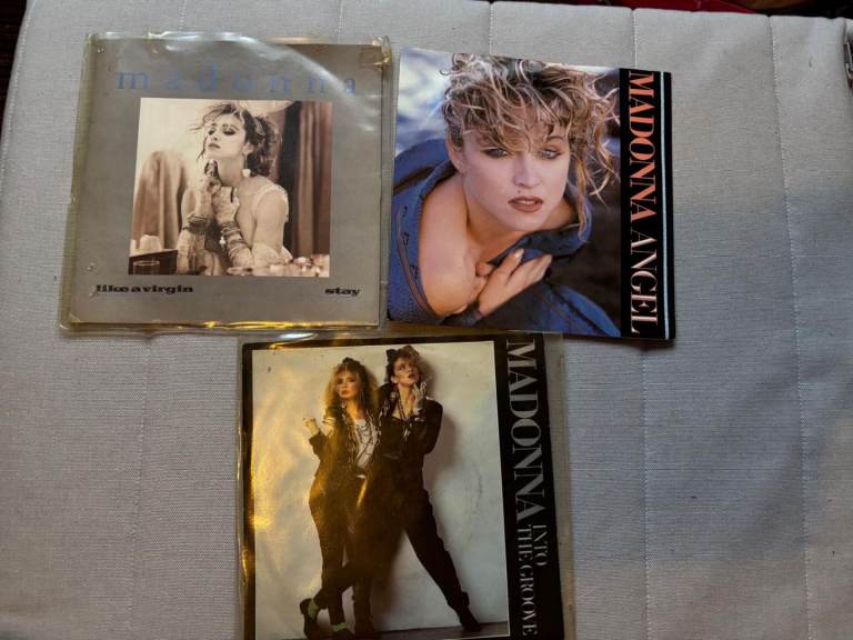 image for 3 Madonna original 7 inch vinyl singles