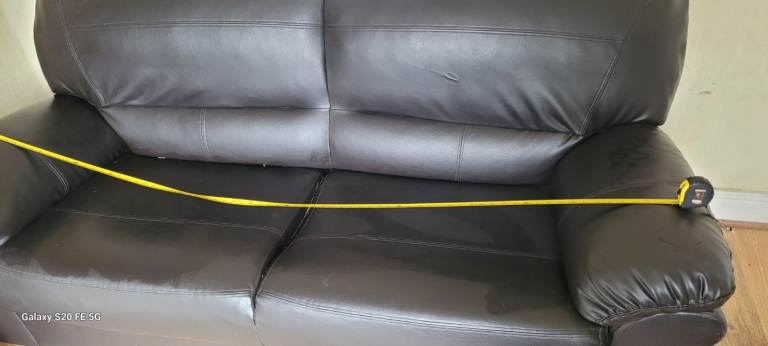 Brown sofa 