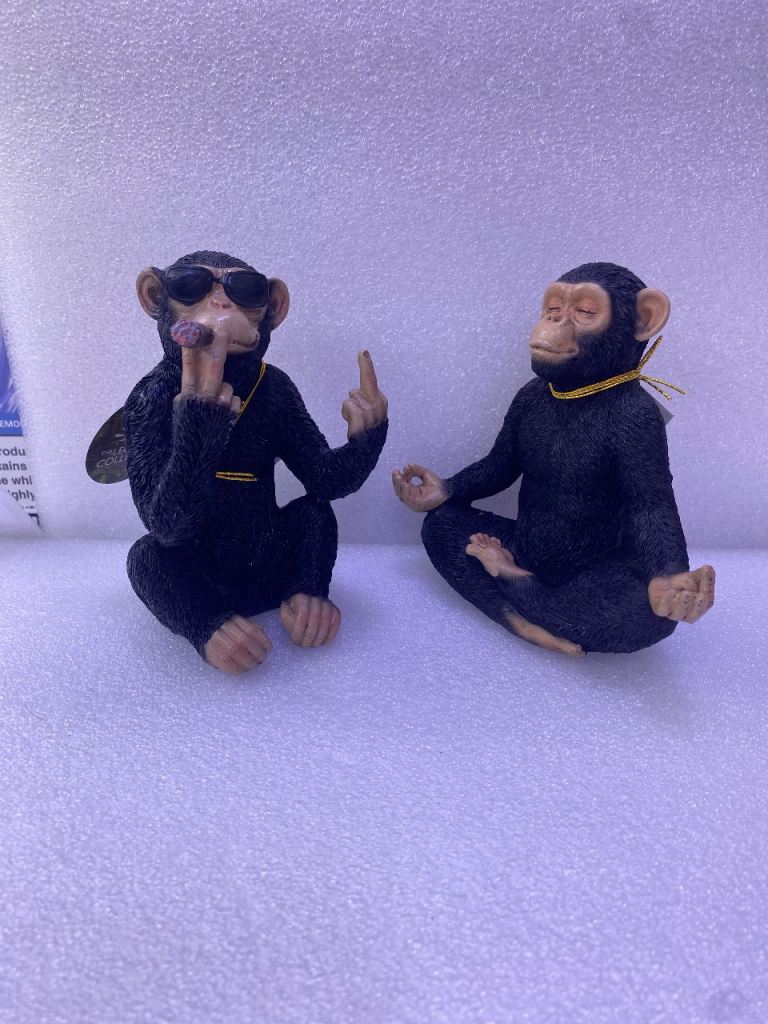 Monkey Figurine Set