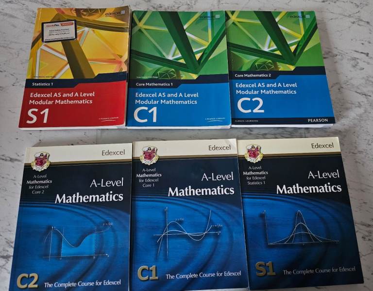 A Level Mathematics Study Books 