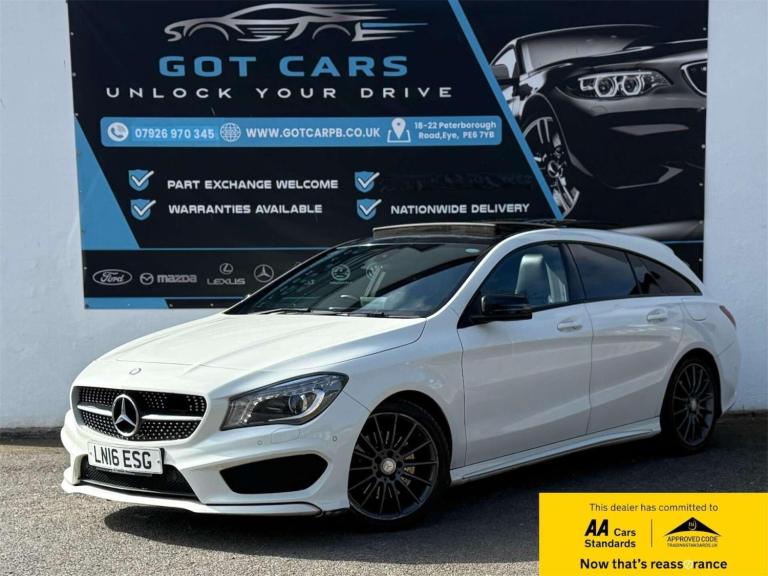 2016 Mercedes-Benz CLA CLA 220d AMG Sport 5dr Tip Auto ESTATE DIESEL Automatic