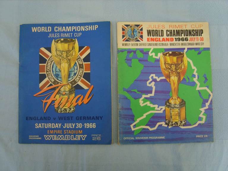 1966 World Cup Programme. Original First Printing