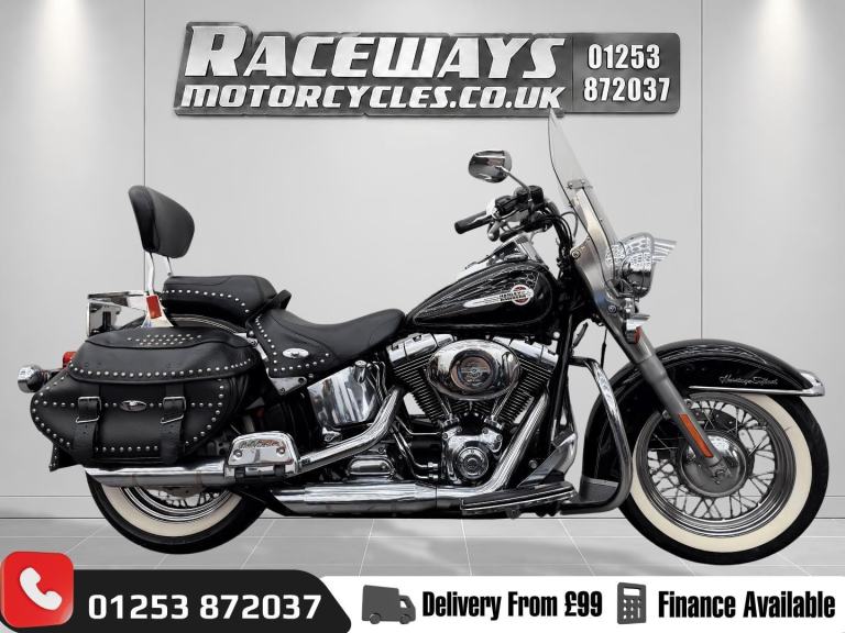 2004 HARLEY-DAVIDSON SOFTAIL FLSTCI HERITAGE SOFTAIL CLASSIC BLACK, 1450CC