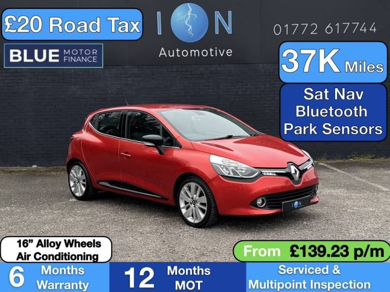 2015 Renault Clio 1.5 dCi Dynamique S MediaNav *20 Pound Tax, Sat Nsv* Hatchback Diesel Manual