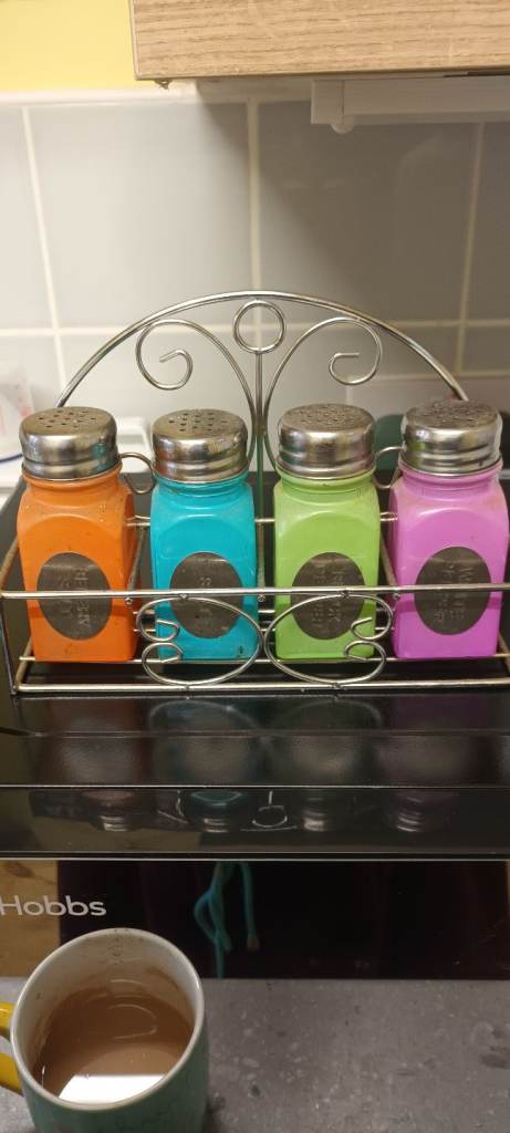 4 piece condiment set